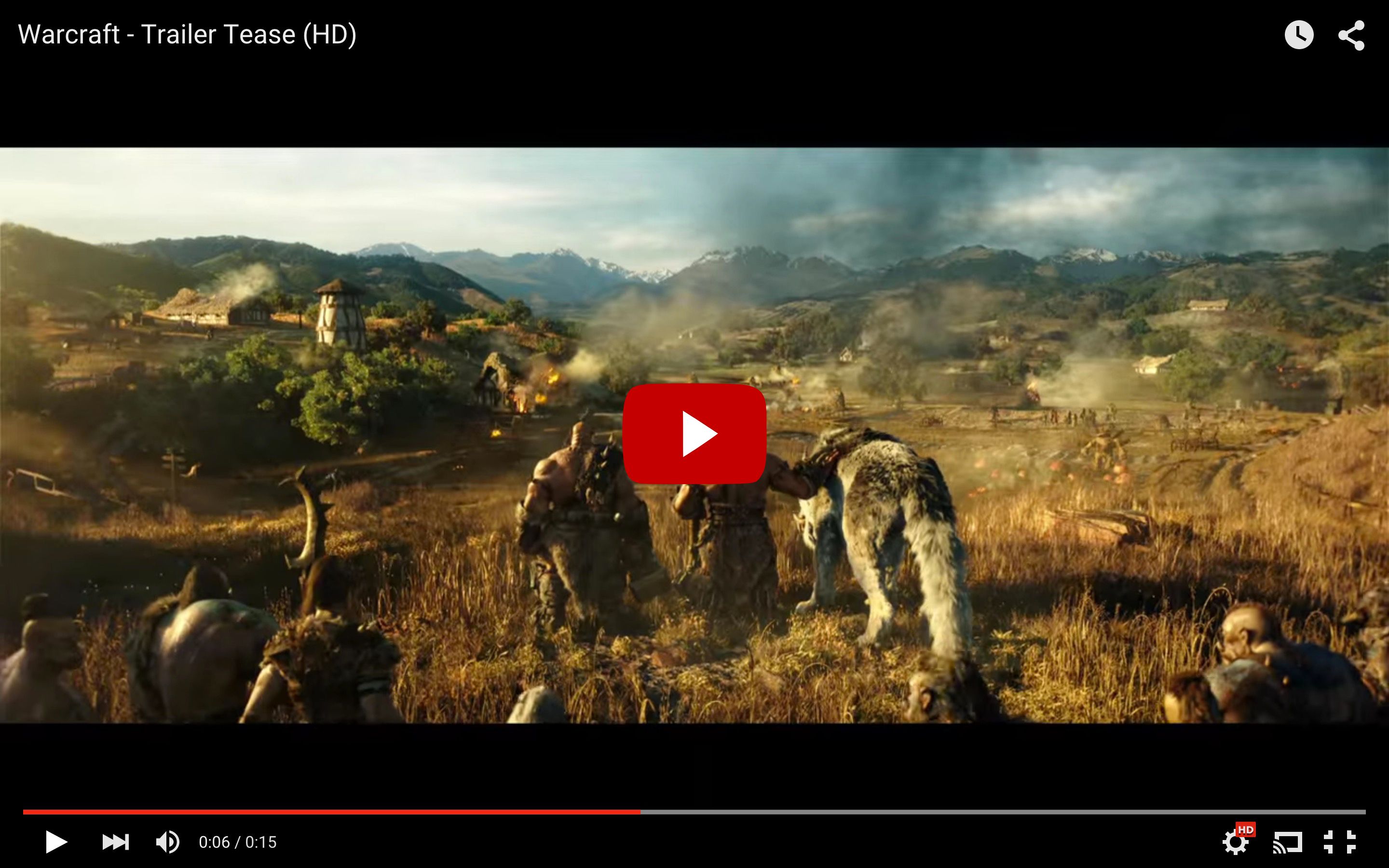 first official trailer for warcraft film has arrived watch the teaser here image 1