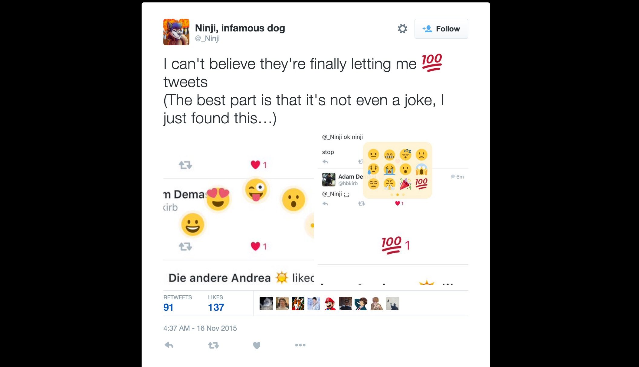 don t like the heart twitter begins testing emoji reactions instead image 2