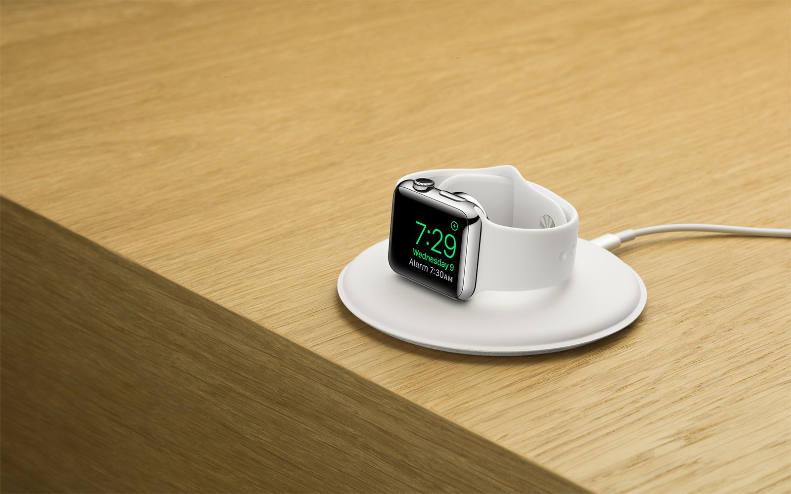 apple watch magnetic charging dock lets you recharge side on simply image 1