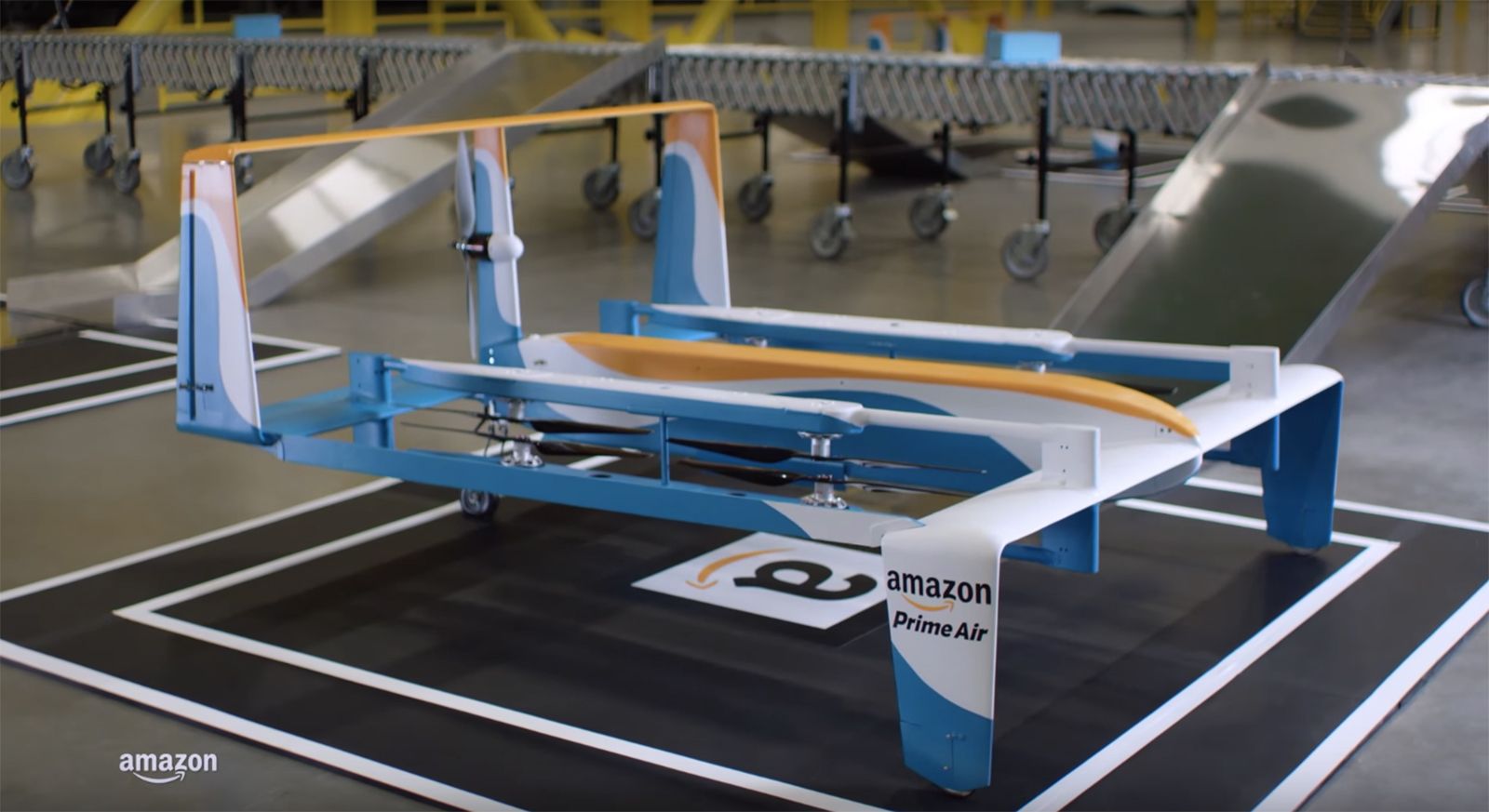 amazon prime air drone delivery is ready to go shown off by jeremy clarkson image 1