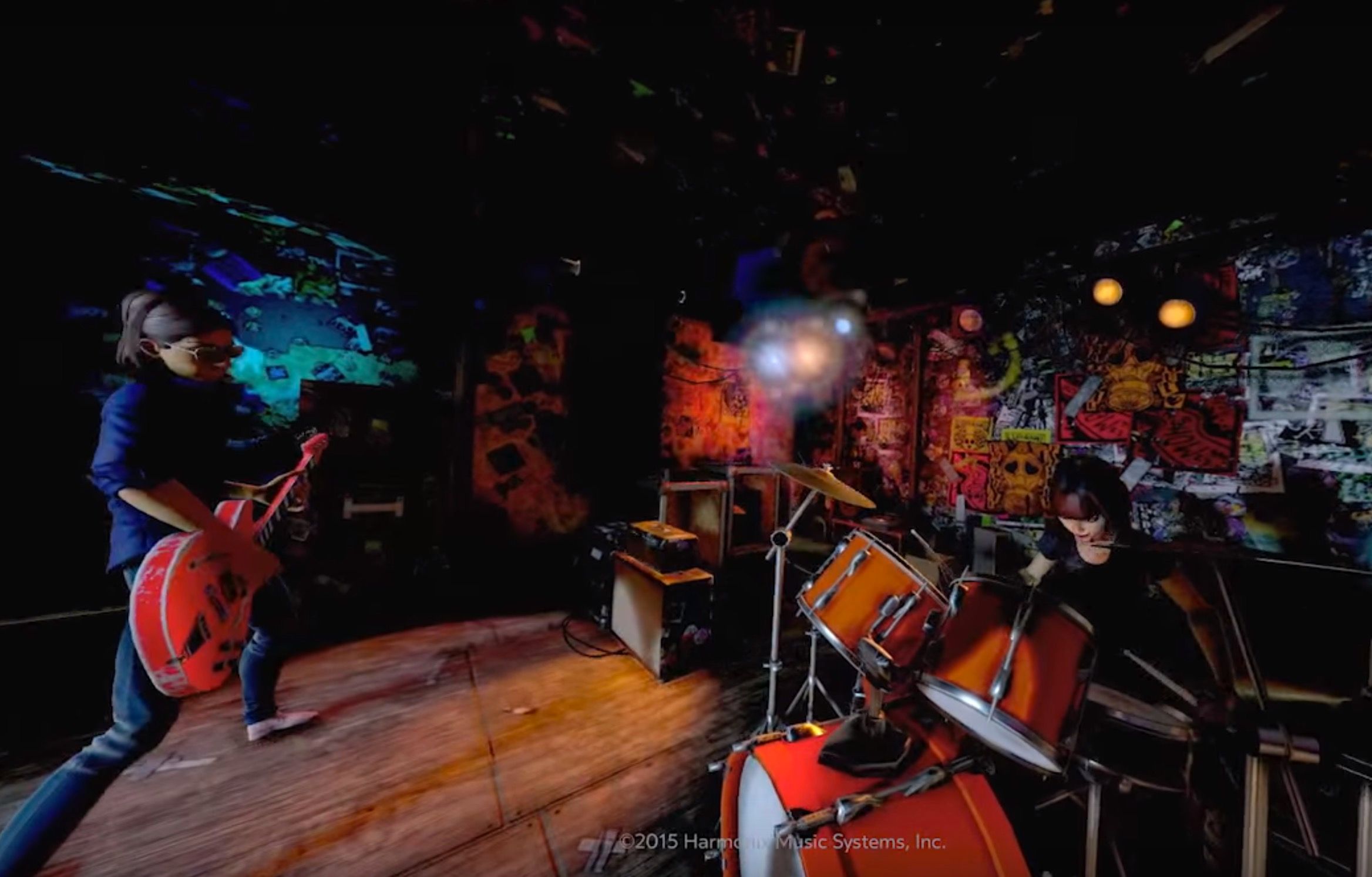 rock band in virtual reality on oculus rift take our money  image 1