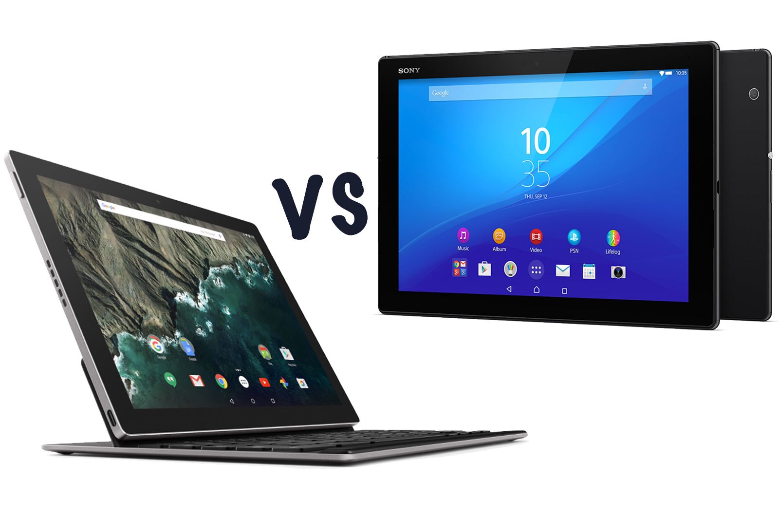 google pixel c vs sony xperia z4 tablet what s the difference  image 1