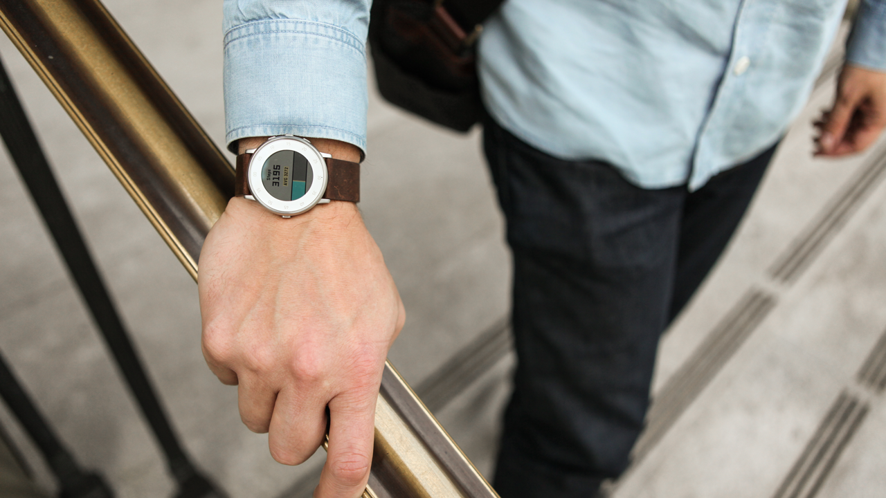 pebble made a health app for its time series of smartwatches image 1