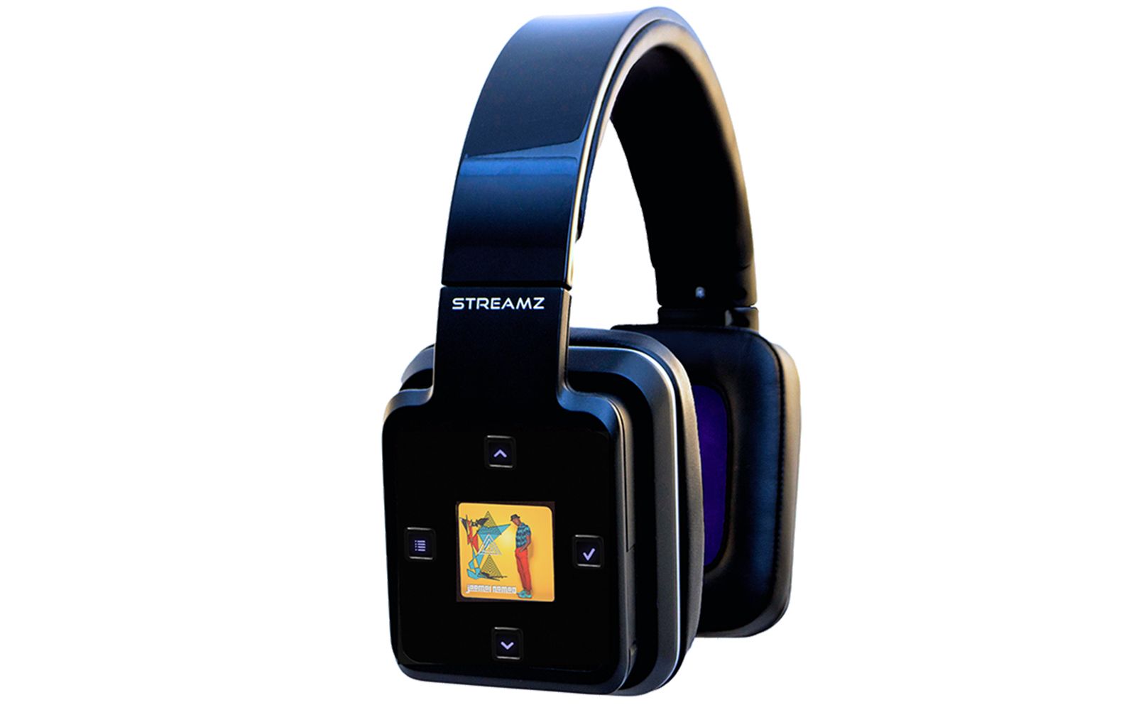 streamz smart headphones run android to play high def audio wirelessly no phone needed image 1