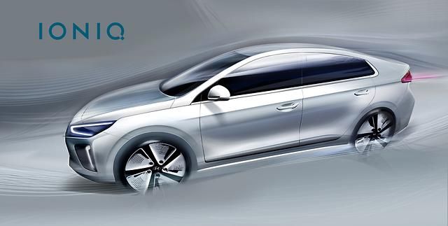 hyundai ioniq this is what hyundai s first all electric vehicle looks like image 1