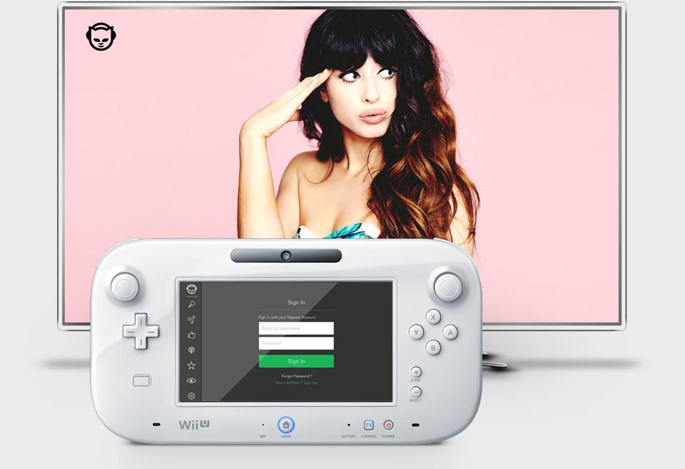 Verrast Ernest Shackleton opleggen Nintendo Wii U owners get music streaming option thanks to Napster