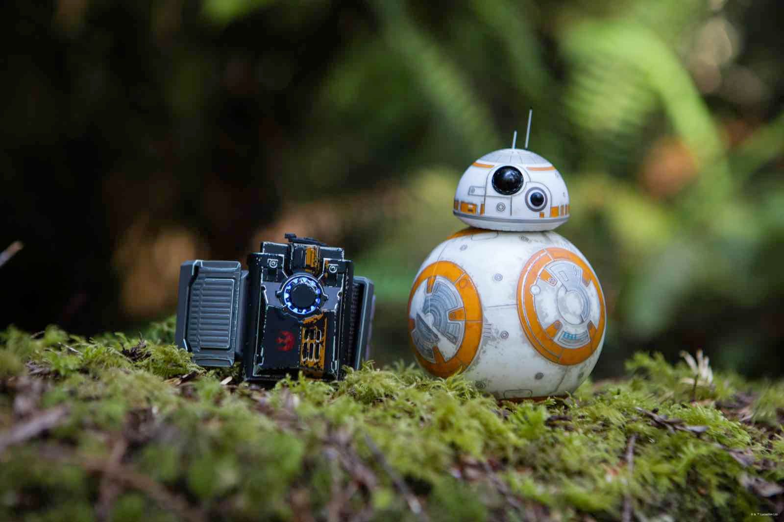 may the force be with you battle worn bb 8 and force band let you ditch phone control image 1
