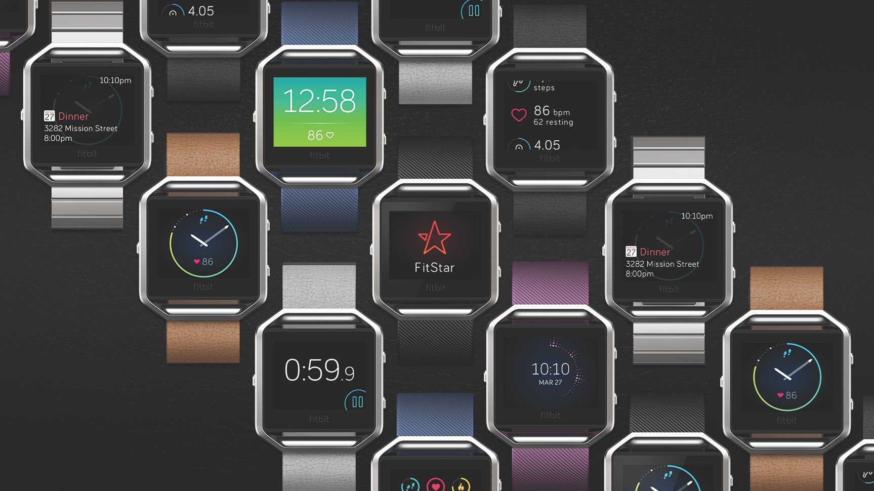 fitbit goes fashionable with blaze smart fitness watch image 1