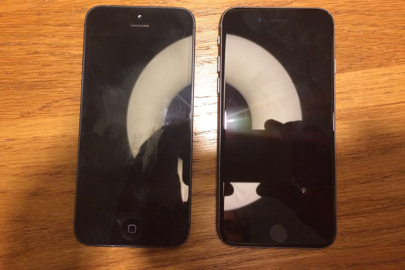 iphone 5se photo could show apple s new iphone in the flesh image 1