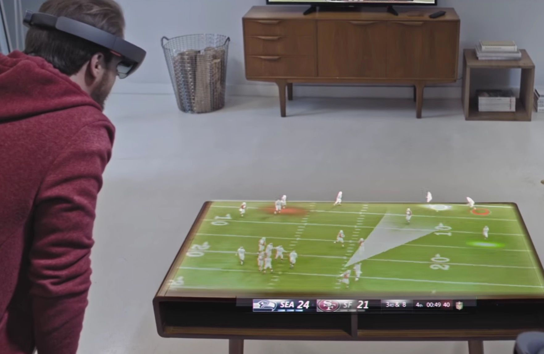 one day you ll use microsoft hololens to watch the super bowl image 1