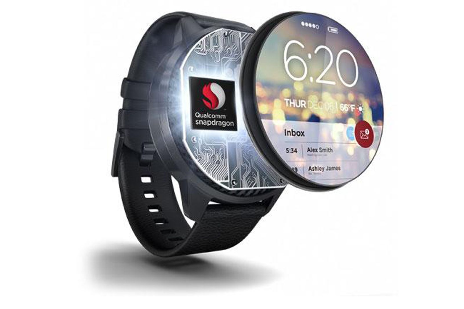 qualcomm s snapdragon wear chipset signs up its first smartwatch manufacturers image 1