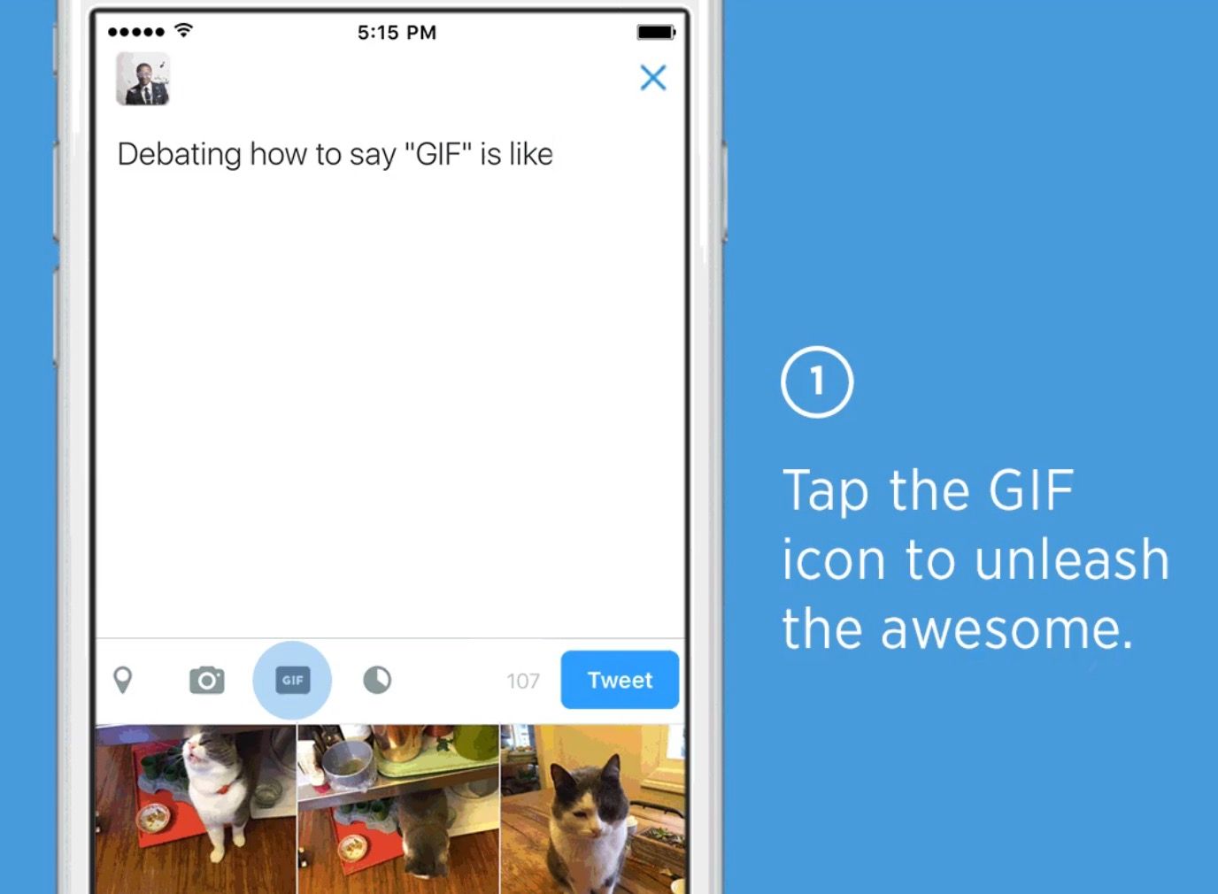 yaaas twitter finally adds a gif button here s how it works image 1