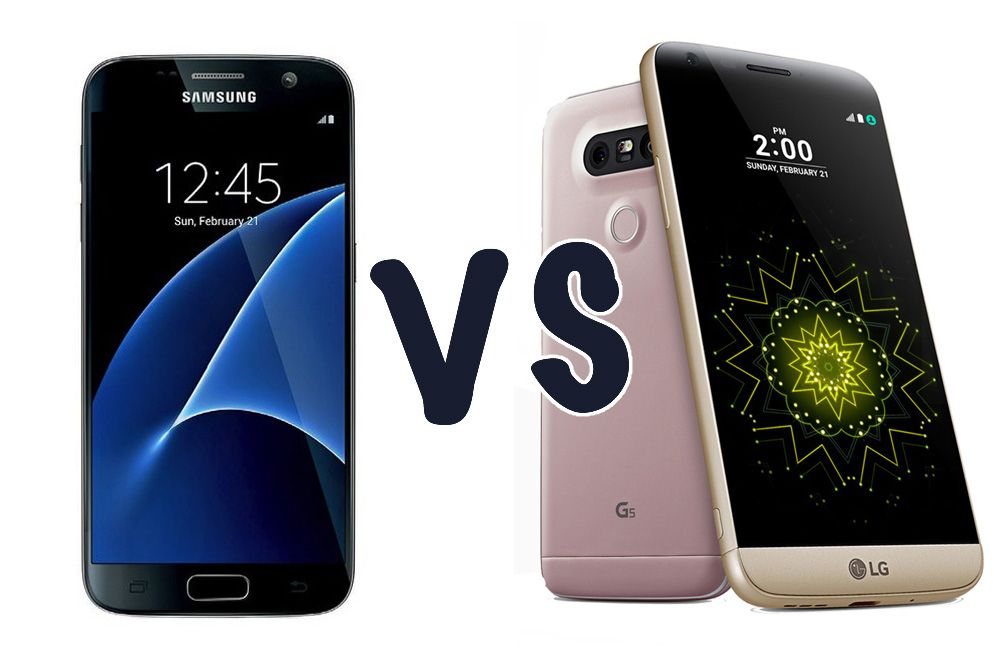 samsung galaxy s7 vs lg g5 which is better  image 1