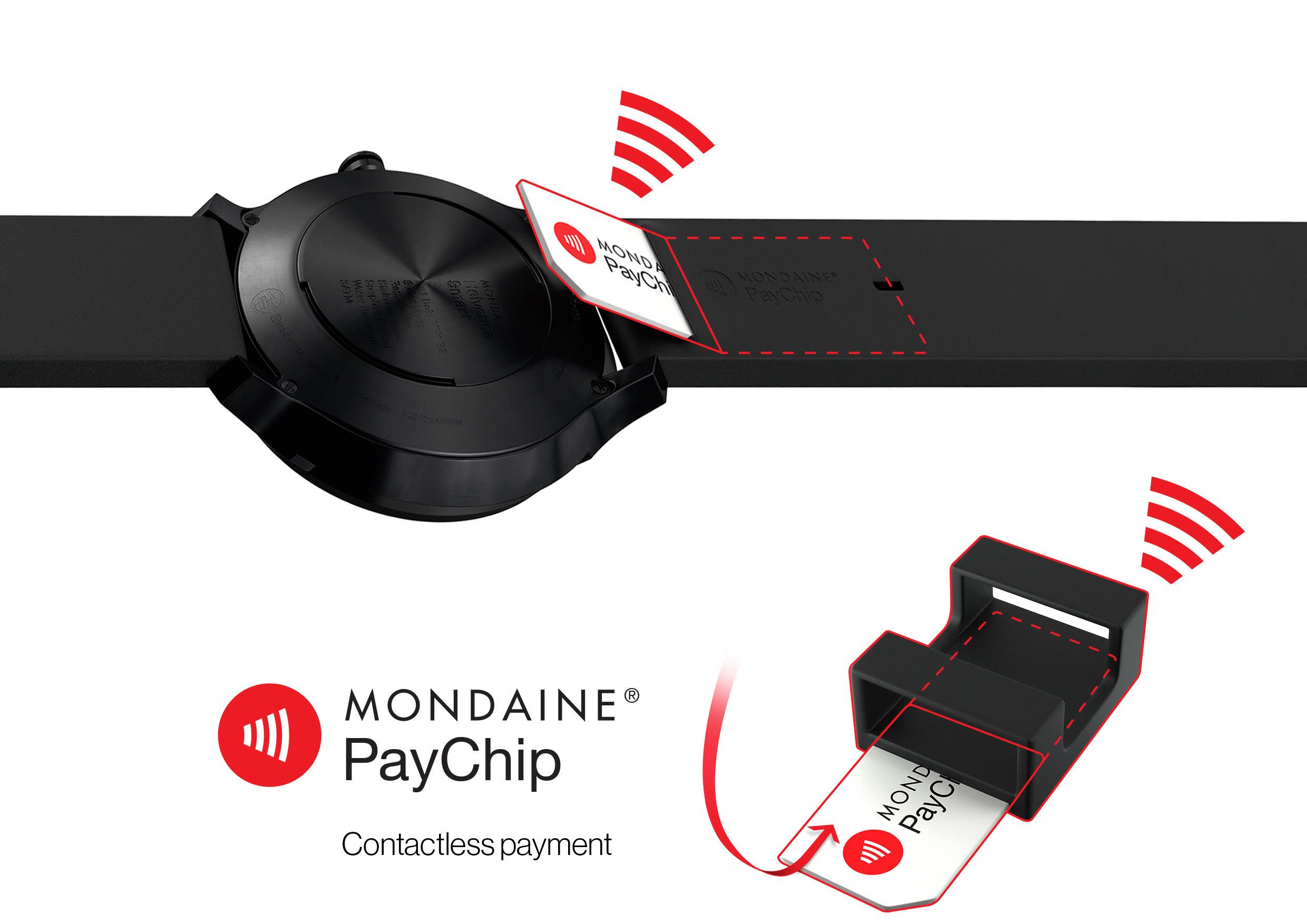 mondaine adds paychip contactless payments to new swiss smartwatch image 1
