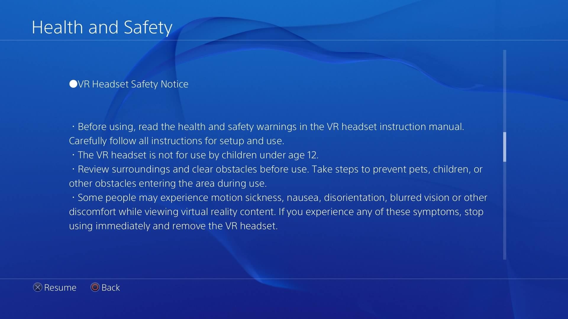 playstation vr not suitable for under 12s beat it pipsqueaks image 2
