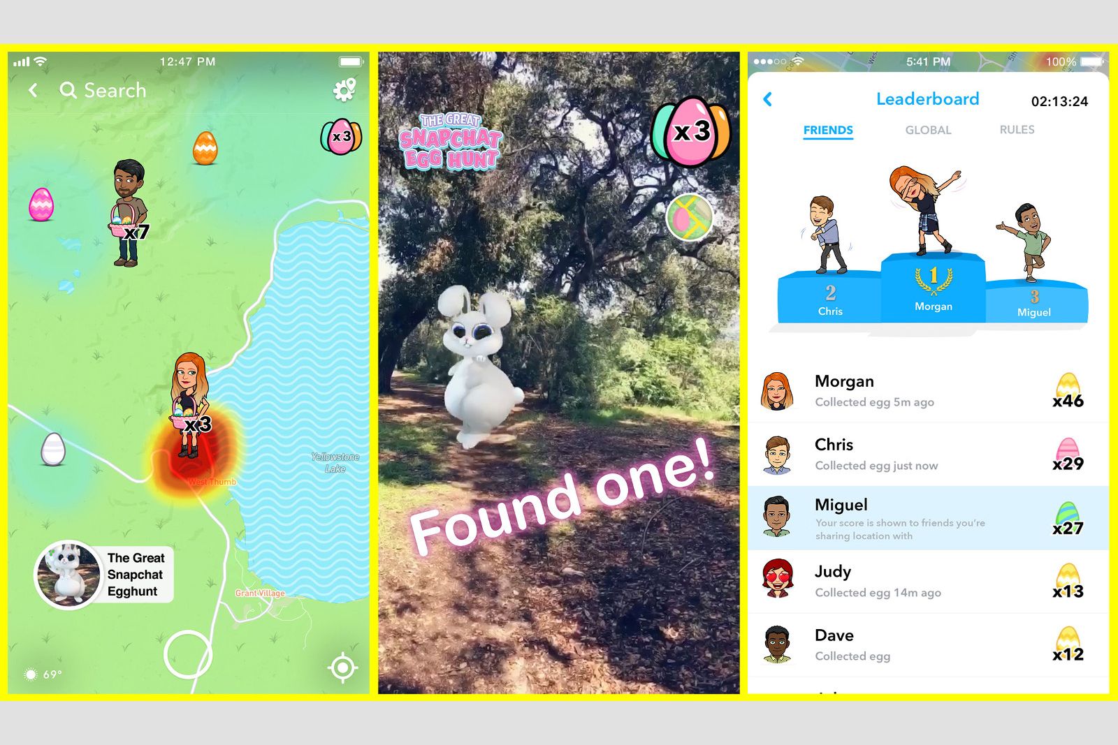 Best tech easter eggs Hidden features in Snapchat Facebook and more image 5