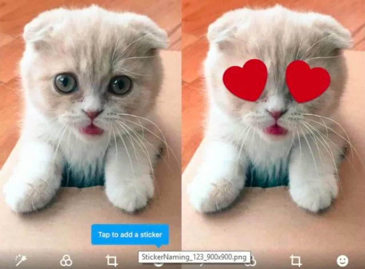 twitter is testing colourful photo stickers so that you ll tweet more image 1