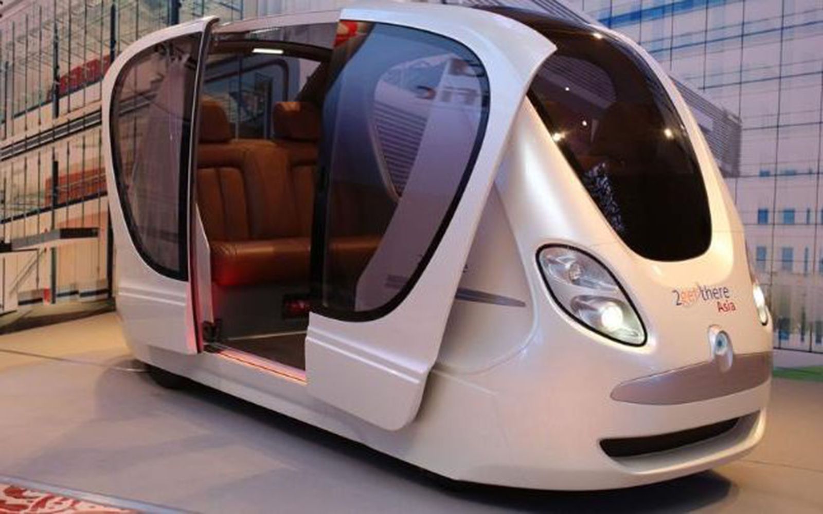 these driverless pod cars will be on the road this year image 1
