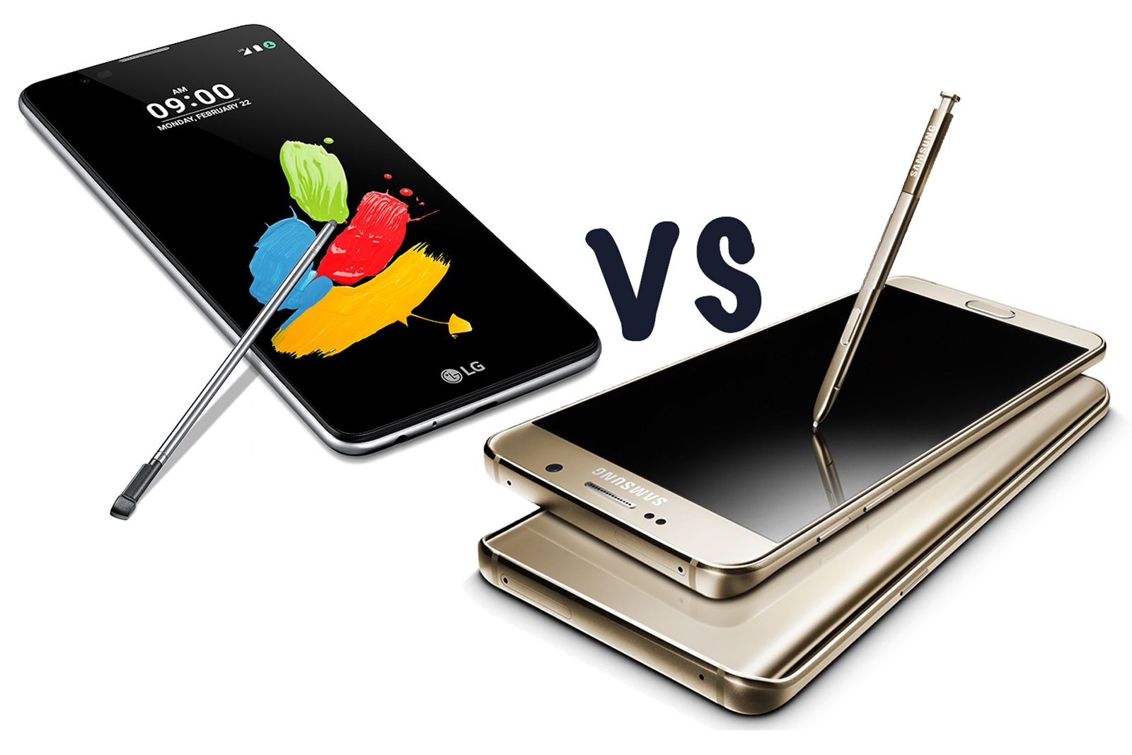 lg stylus 2 vs samsung galaxy note 5 what s the difference  image 1