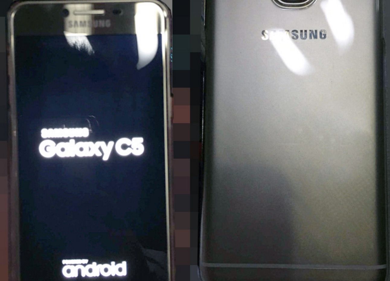 samsung galaxy c5 leak shows mid range smartphone with metal body image 1
