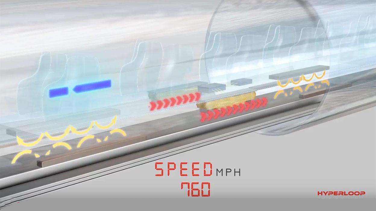 hyperloop passive magnetic levitation system will help pods hit 760mph image 1