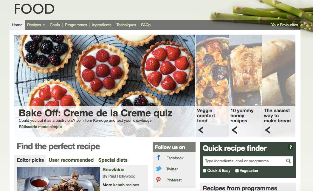 bbc food website faces the chop as bbc trims the fat image 1