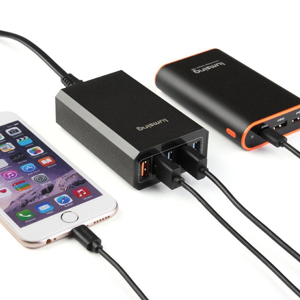get money off a lumsing fast charger with quick charge 2 0 that will have your battery back to full power within 80 minutes image 5