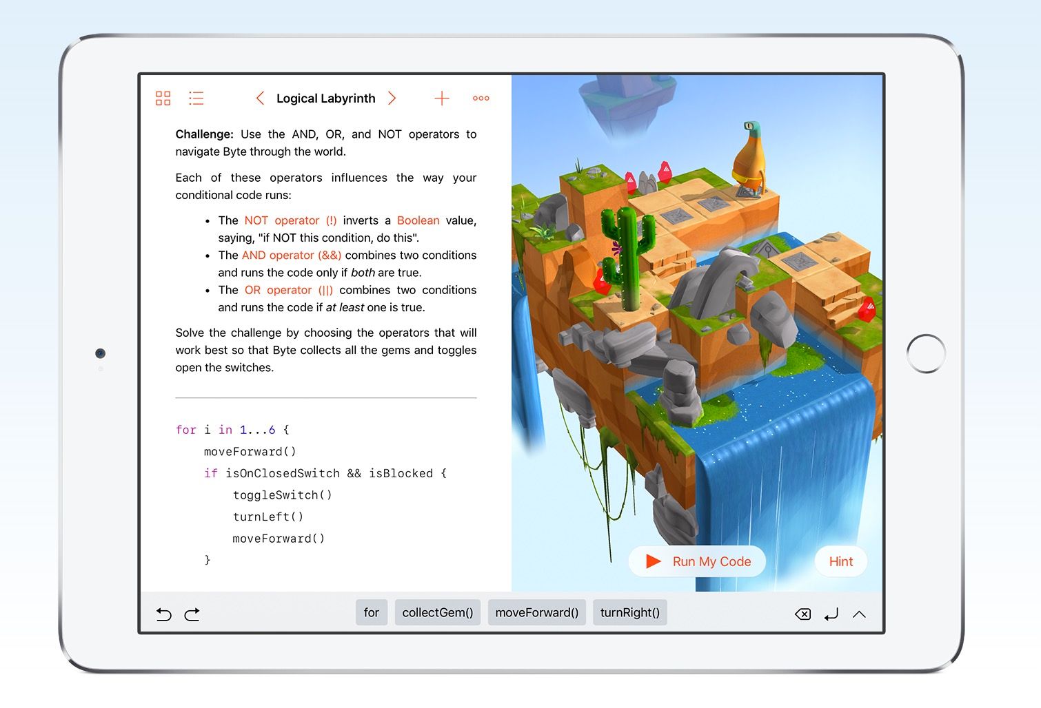 apple swift playgrounds app here s how it teaches kids to code on ipad image 2