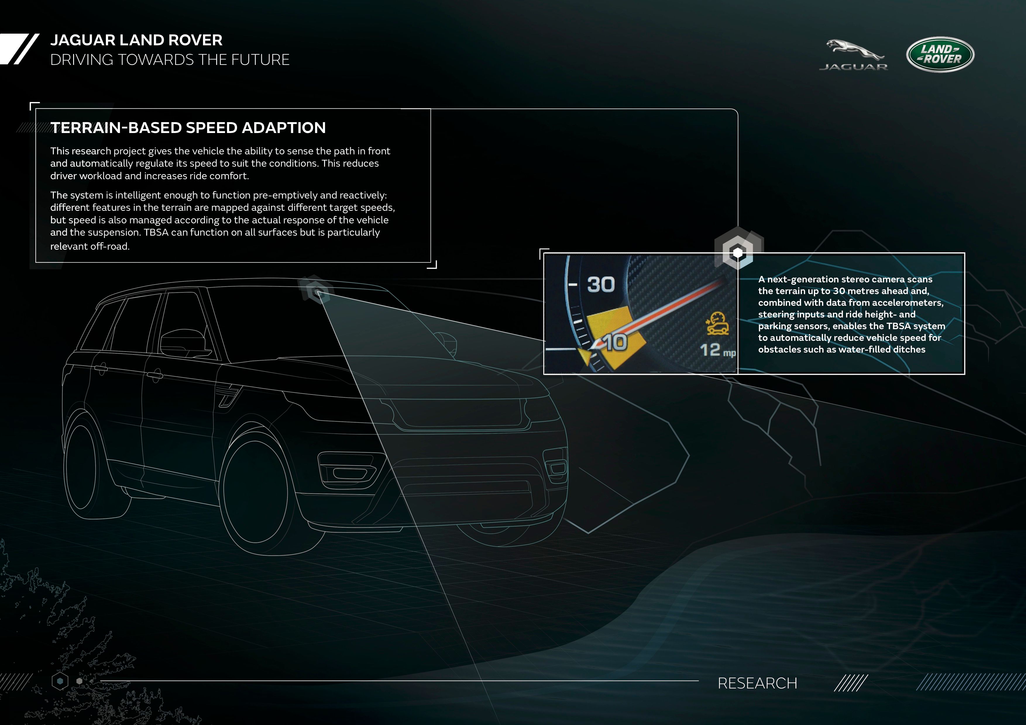 who needs roads land rover creates autonomous all terrain driving range rover sport image 9