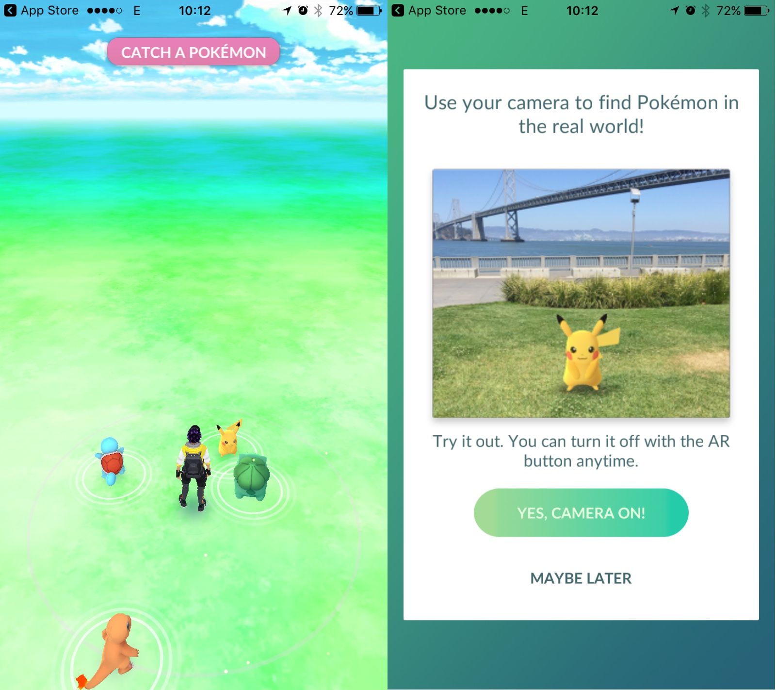 pokemon go how to catch pikachu as your first pokemon image 3