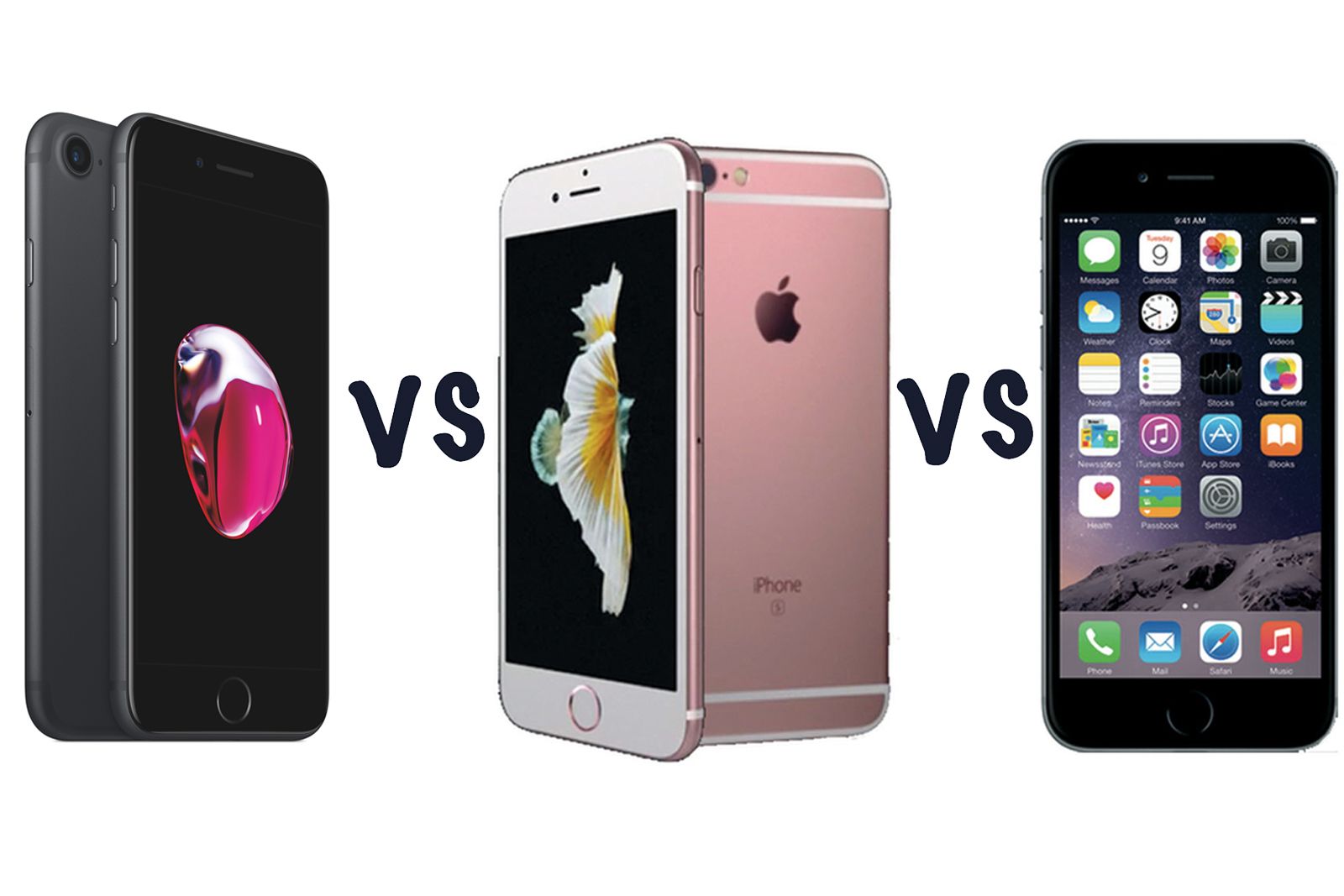 apple iphone 7 vs iphone 6s vs iphone 6 what s the difference image 1