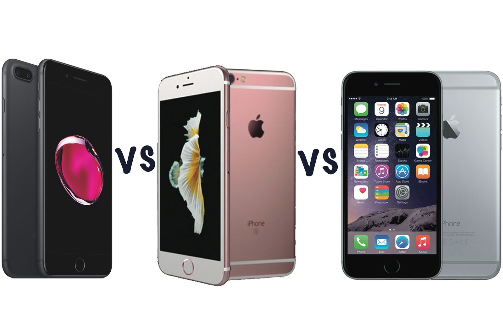 Minister Great Barrier Reef oneerlijk Apple iPhone 7 Plus vs iPhone 6S Plus vs iPhone 6 Plus: What's the  difference?