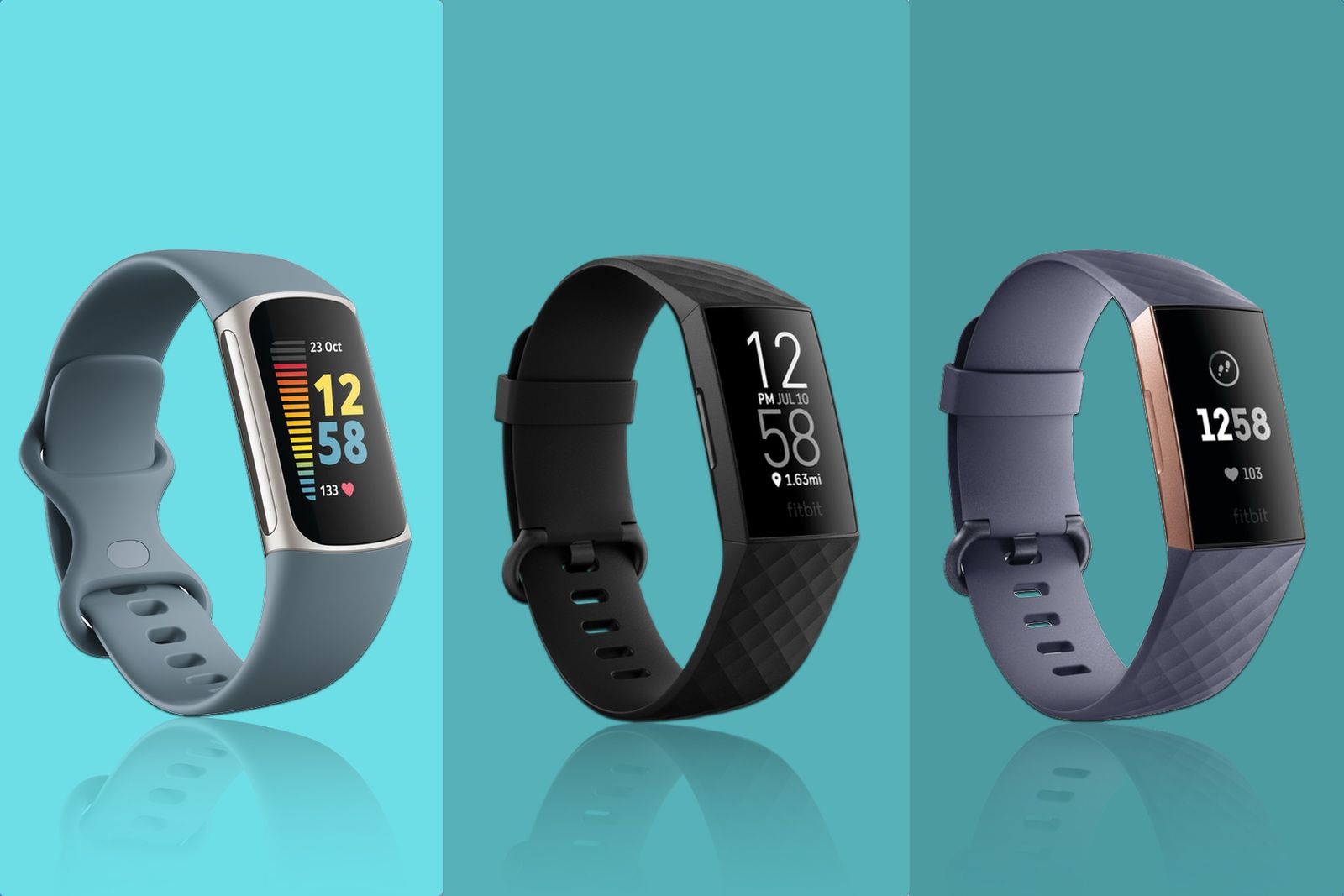 Fitbit Charge 5 vs Charge 4 vs Charge 3 The differences