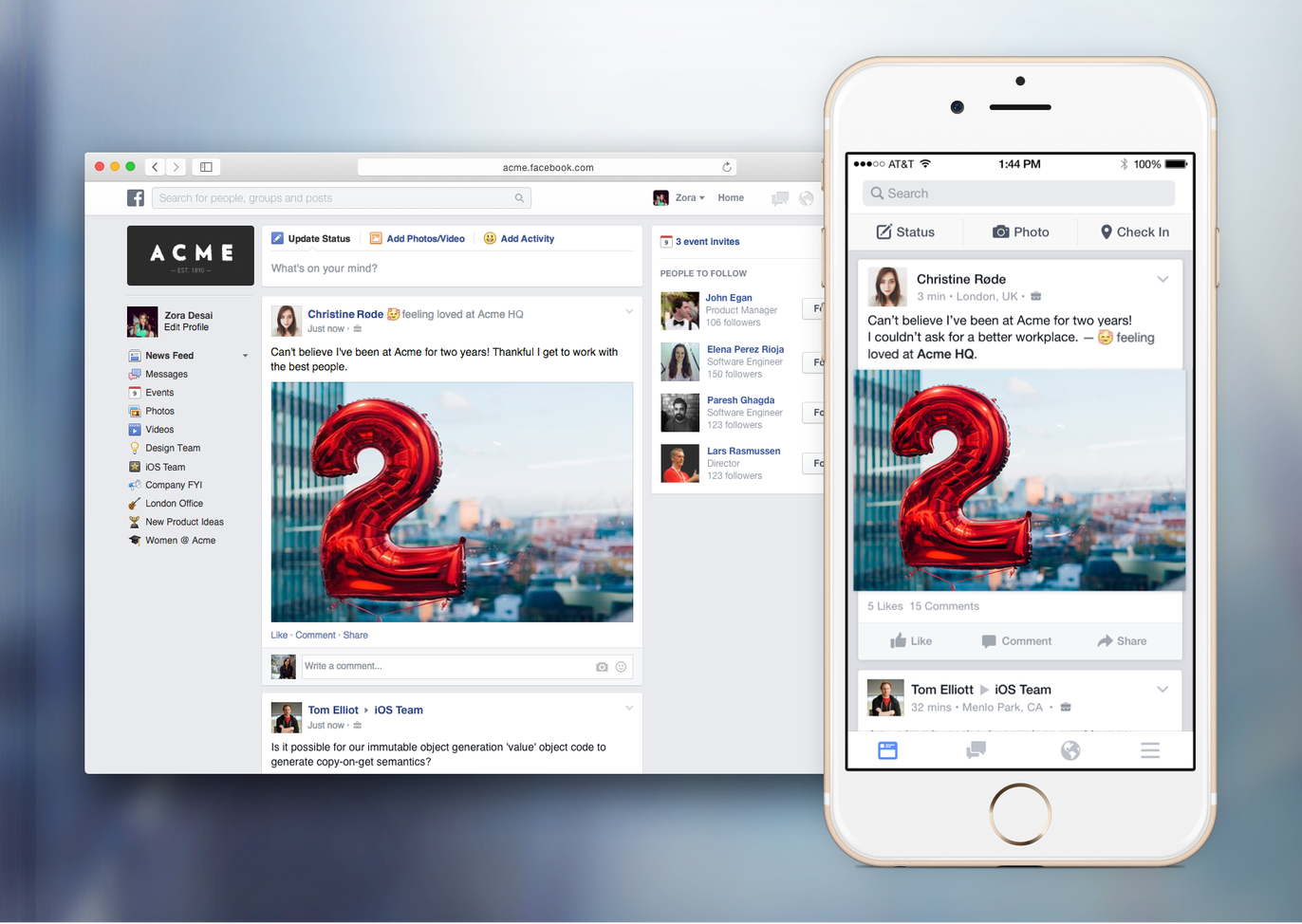 facebook might launch its slack like messenger for all in october image 1