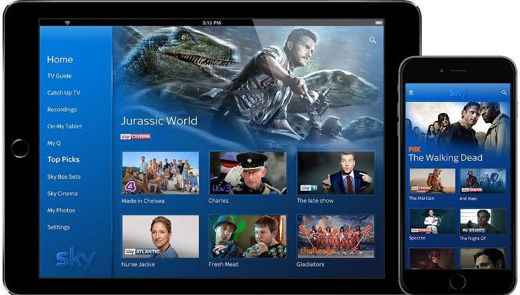 sky q smartphone app now available recordings go fully mobile image 1