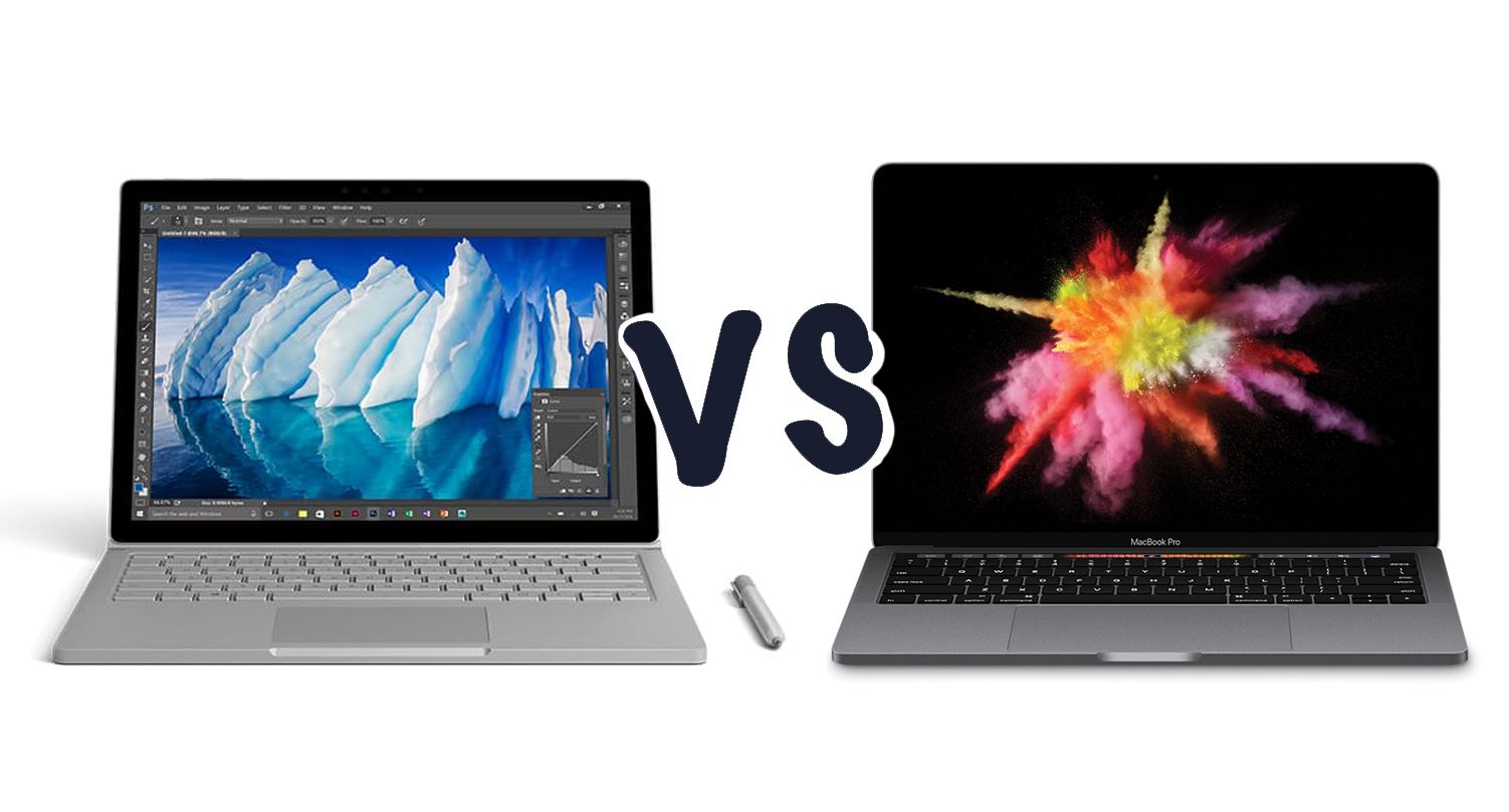 microsoft surface book vs apple macbook pro 2016 what s the difference  image 1