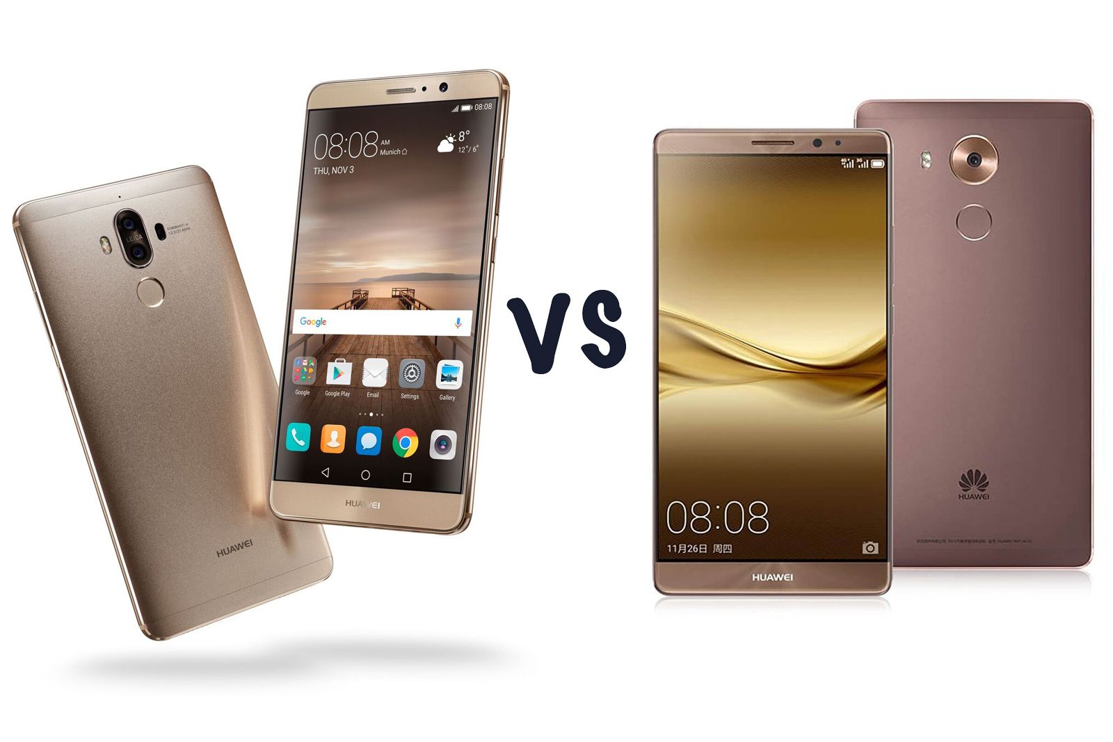 Huis januari Albany Huawei Mate 9 vs Huawei Mate 8: What's the difference?