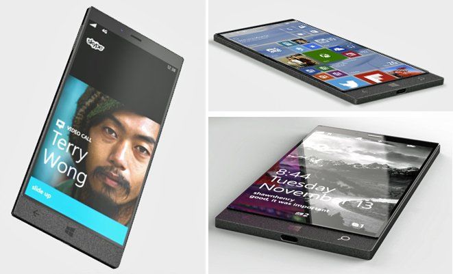 are these images of the microsoft surface phone  image 1