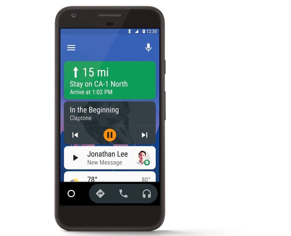 google android auto update brings car mode to all android smartphones image 1