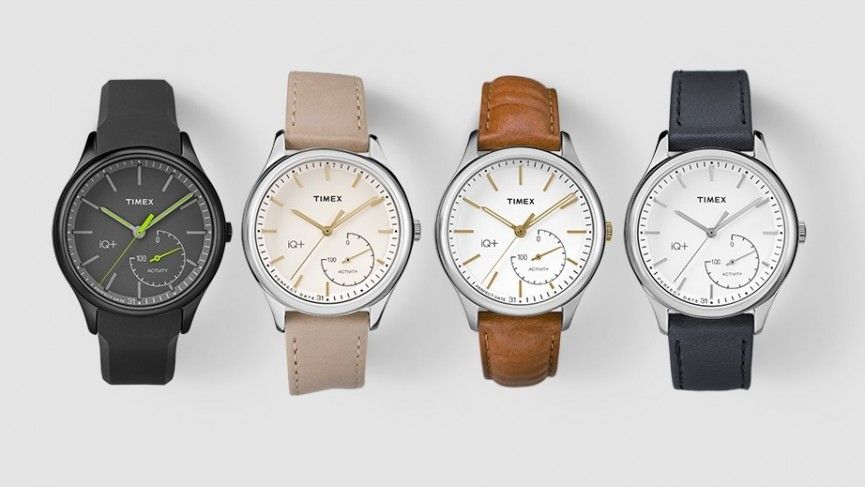 the timex iq move is a basic fitness tracker in a sleek analogue watch body image 1