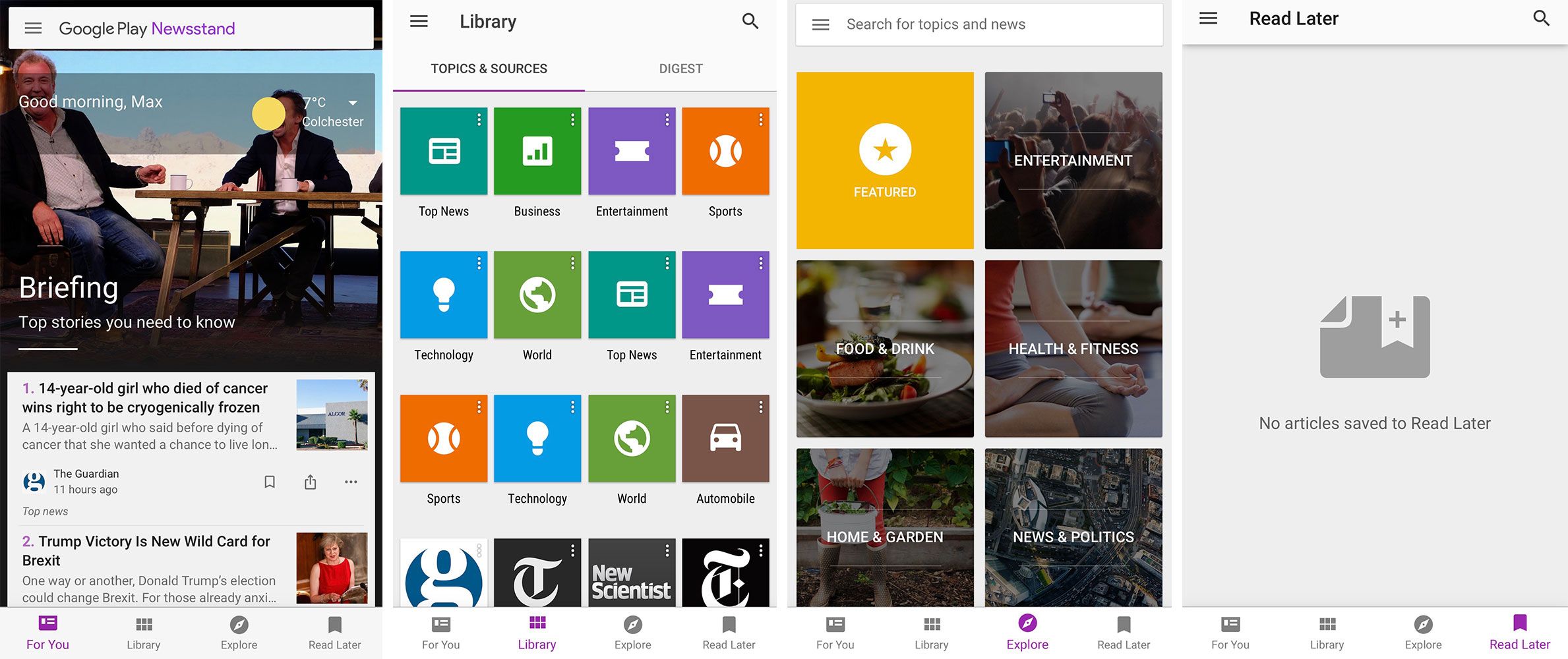 google play newsstand is the latest google app to get a makeover image 1