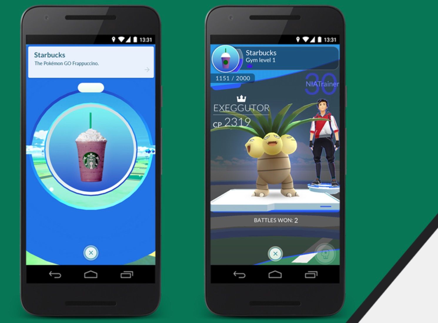 pokemon go now you can get starbucks and still catch em all image 2
