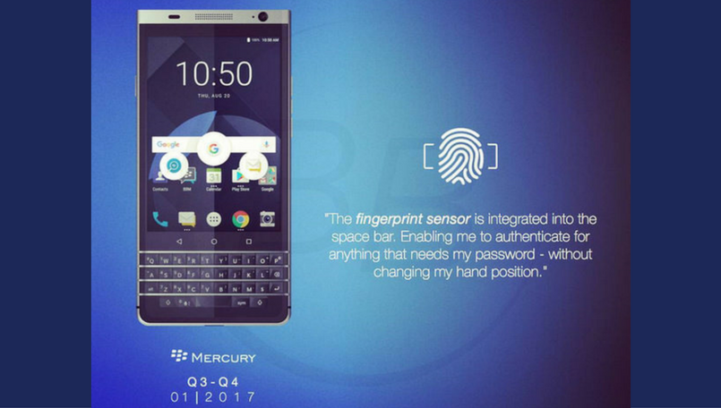 blackberry s final phone the mercury set for ces 2017 reveal image 1