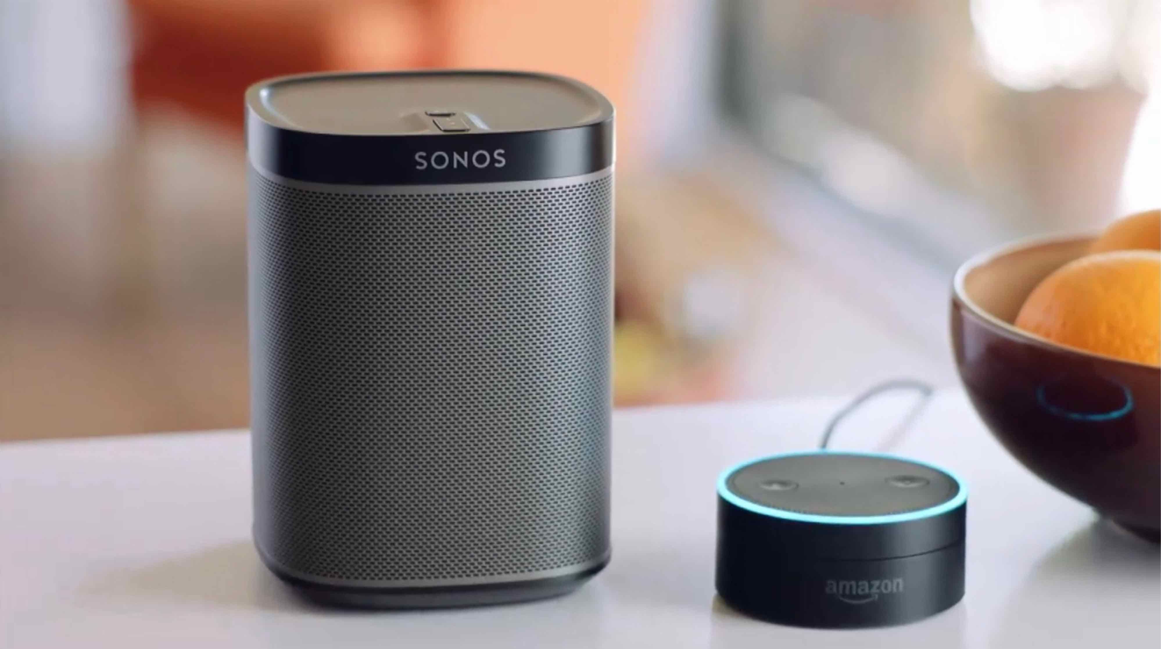 sonos is planning a new speaker with built in alexa voice control image 1