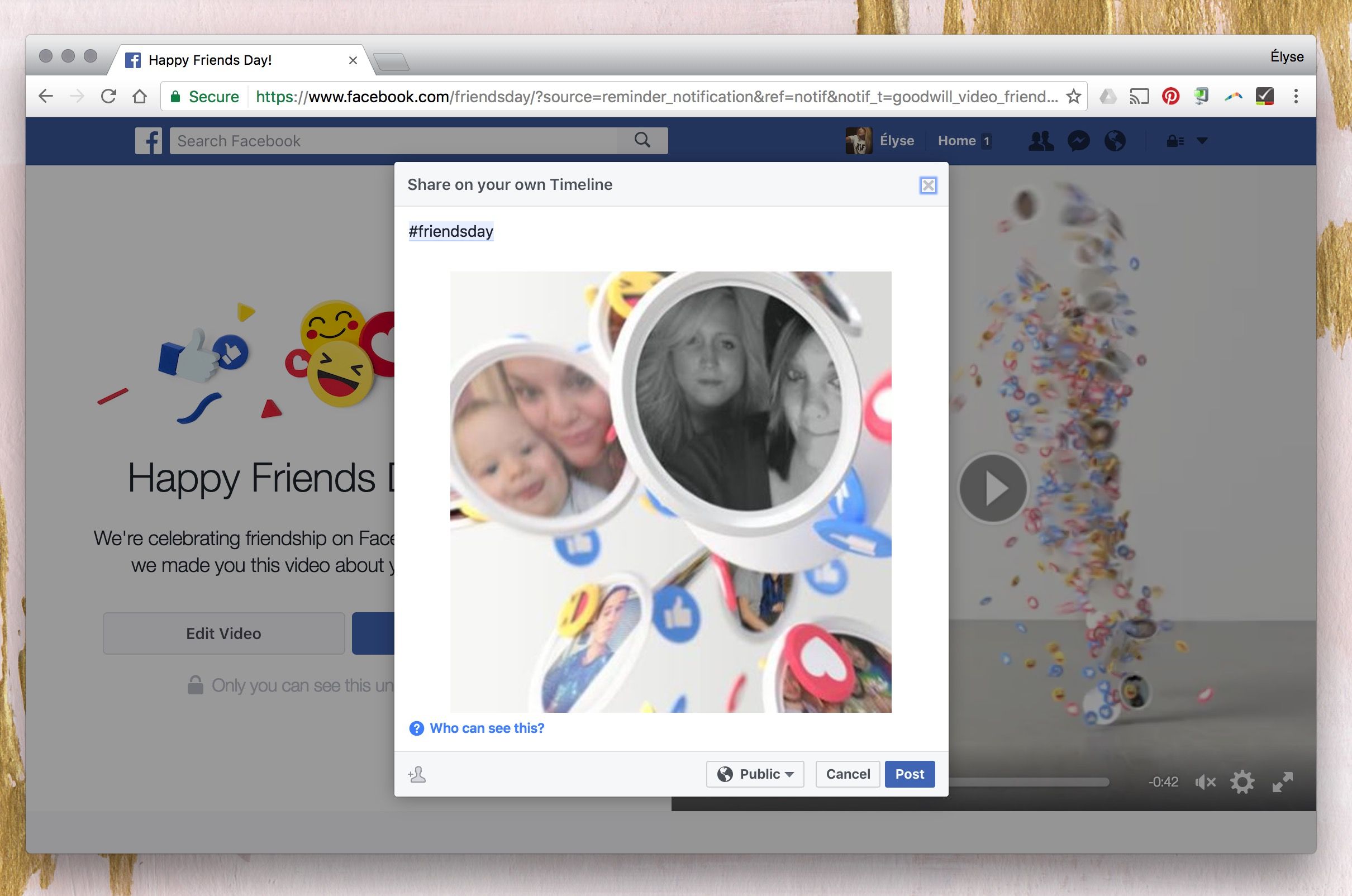 what is facebook friends day and how do those cheesy videos work  image 1