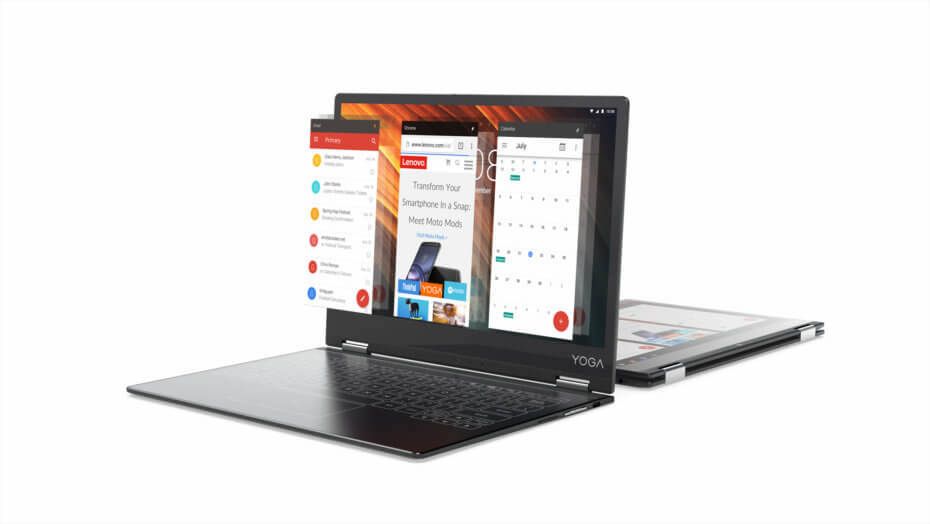 lenovo yoga a12 is a budget portable laptop with a touchscreen keyboard image 1