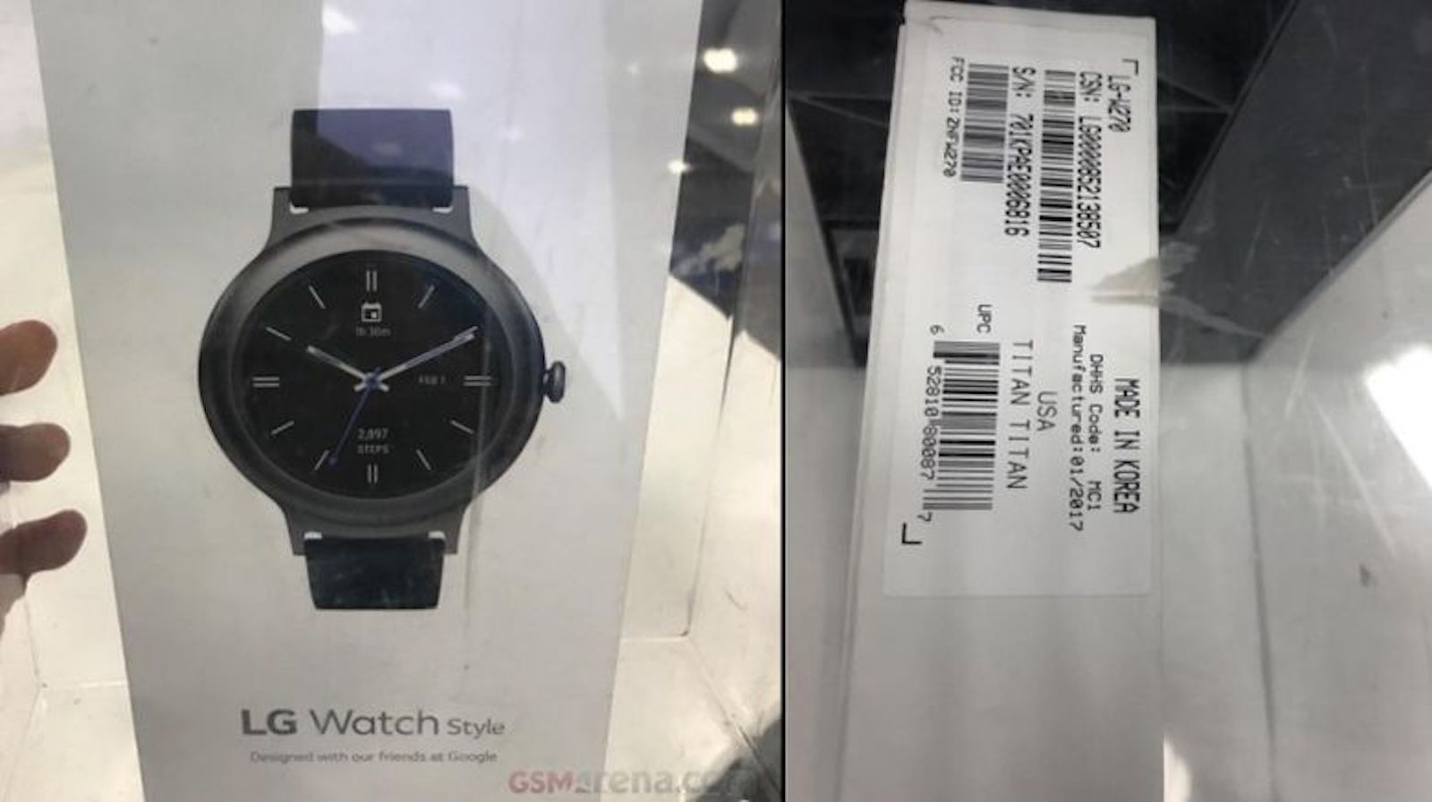 lg watch style design confirmed in leaked photo watch sport to get quad core processor image 1