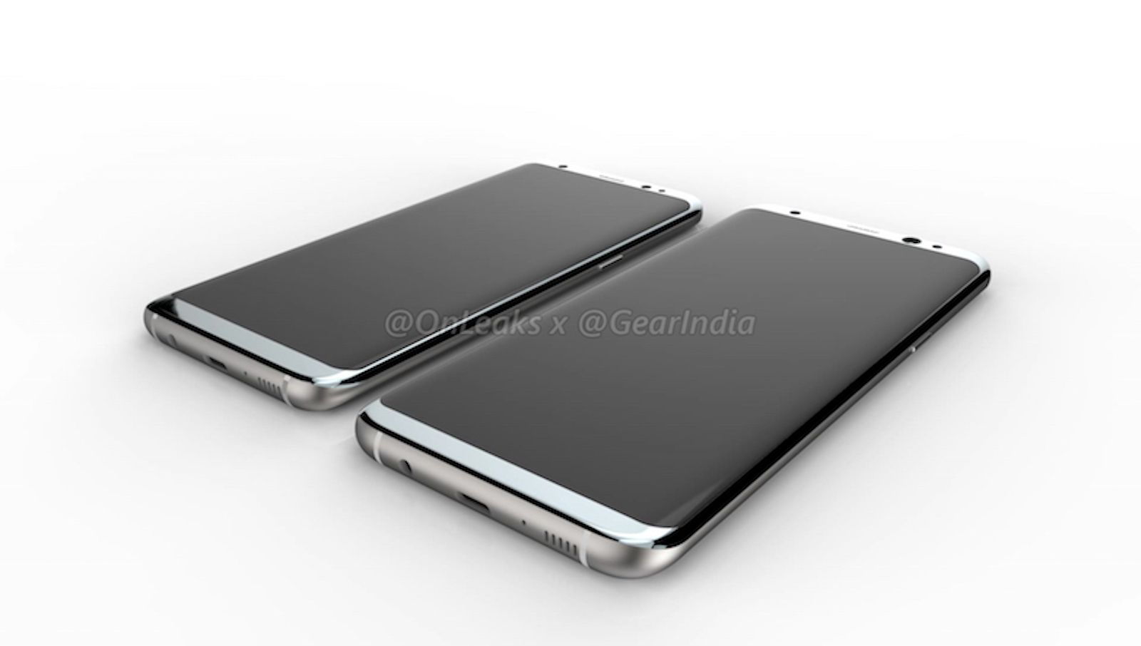 these amazing galaxy s8 and s8 plus renders give us our clearest look at samsung s next flagship image 1