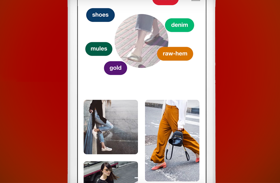 pinterest lens uses a camera to search items around you in real time image 1