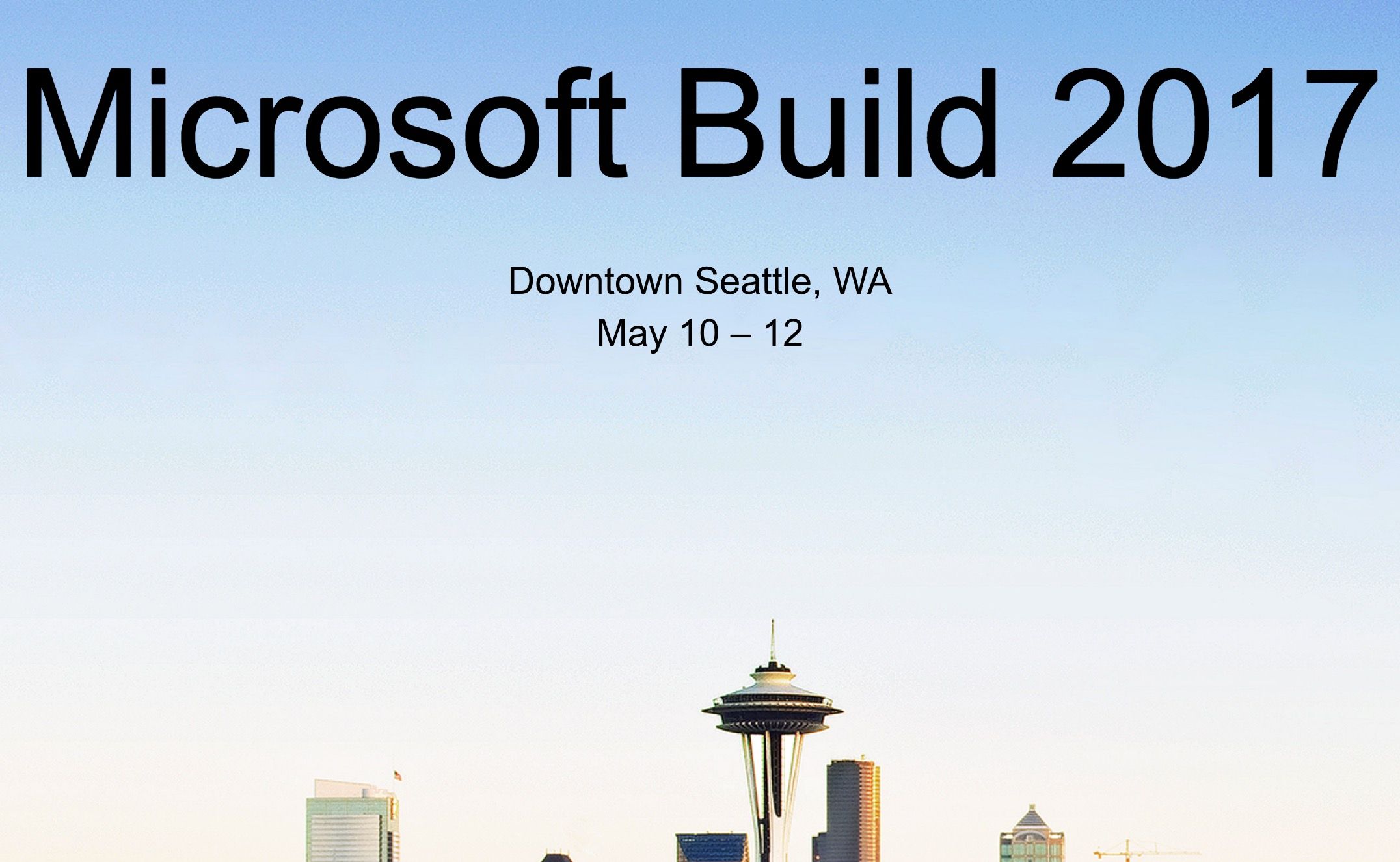 Microsoft Build ticket registration will open up on Valentine's Day